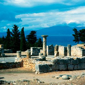 Photo des ruines d'Empuries Photo des ruines d'Empuries